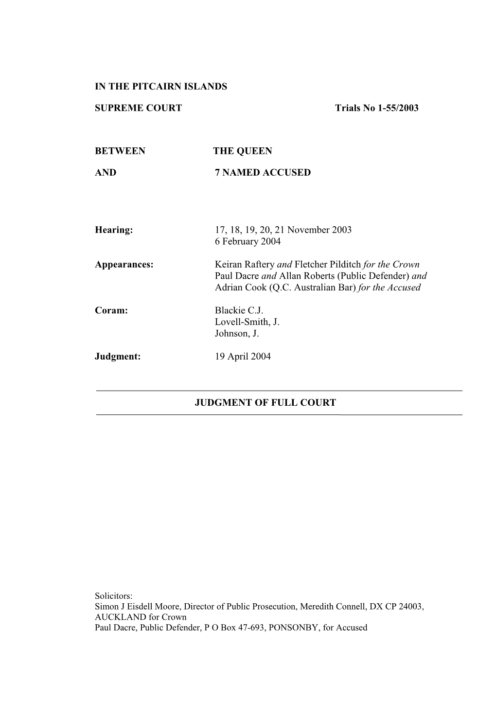 2004 Supreme Court Pitcairn Dec.Pdf