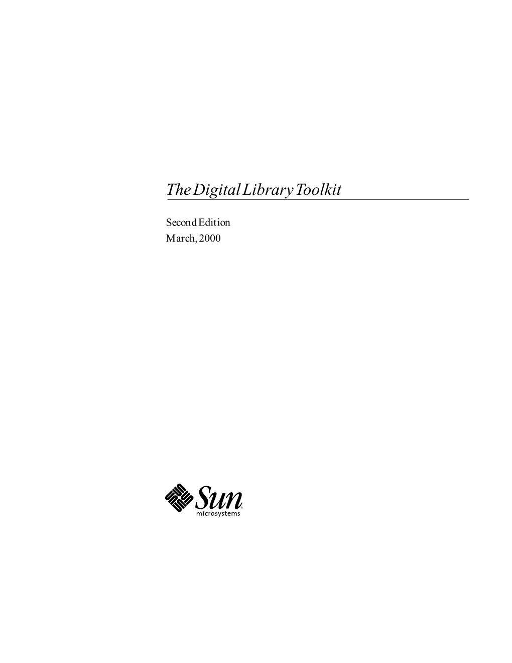 The Digital Library Toolkit