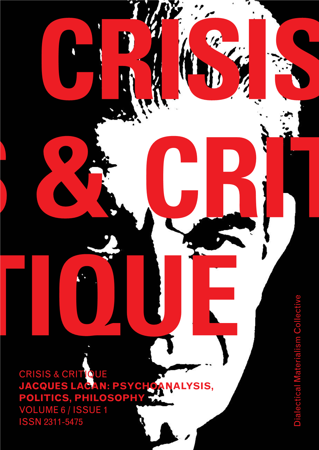 Crisis & Critique Jacques Lacan