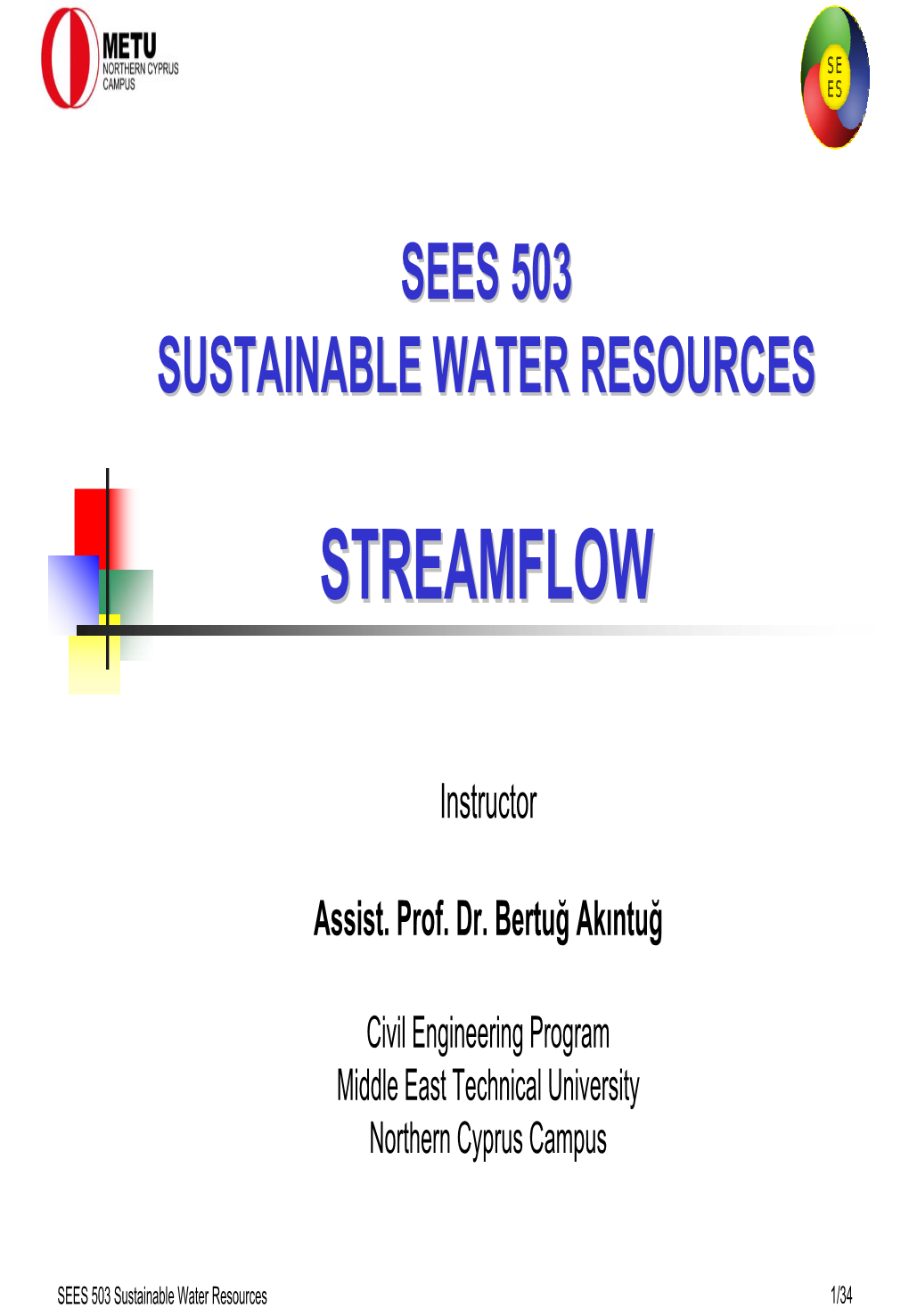 Seessees 503503 Sustainablesustainable Waterwater Resourcesresources