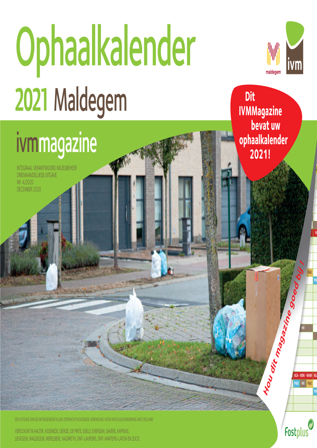 Ophaalkalender Maldegem 2021