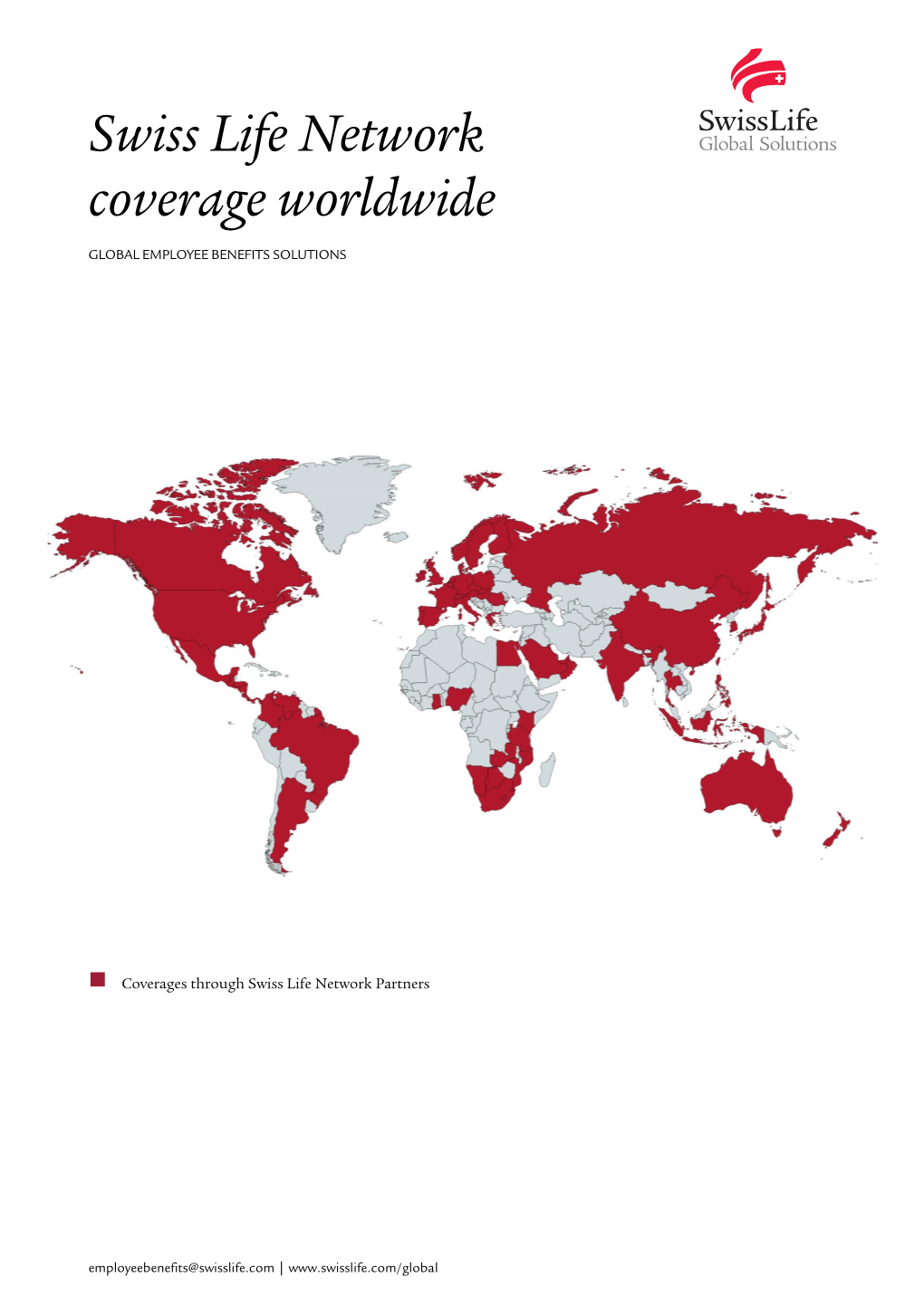 Swiss Life Network Coverage Worldwide