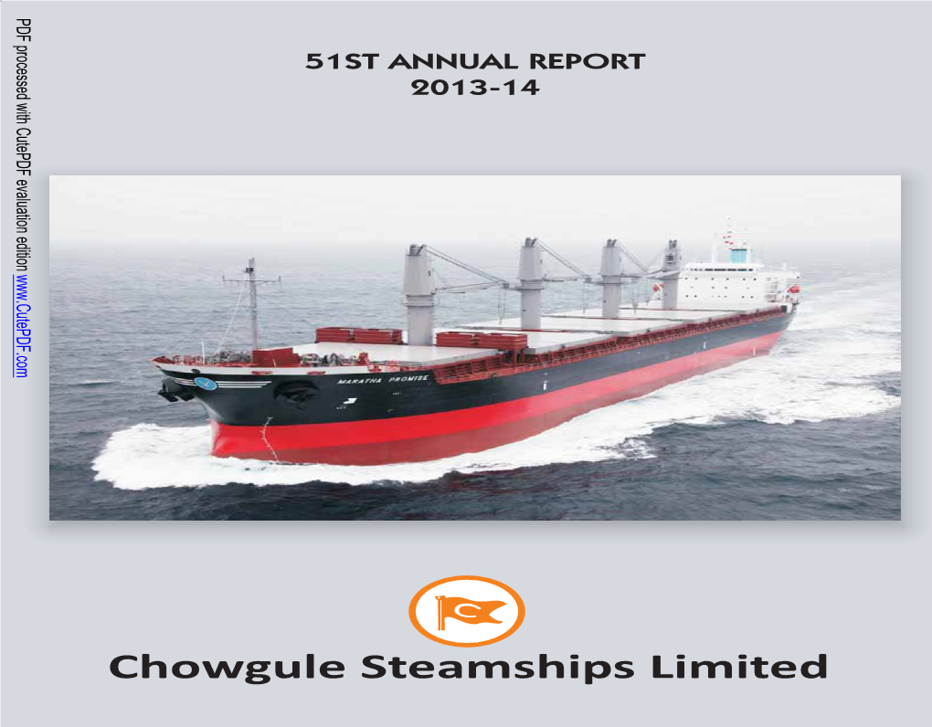 Chowgule Steamships Limited