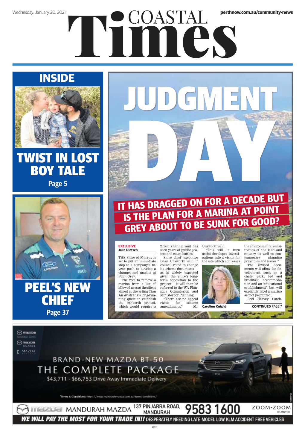 COASTAL Perthnow.Com.Au/Community-News INSIDE JUDGMENT