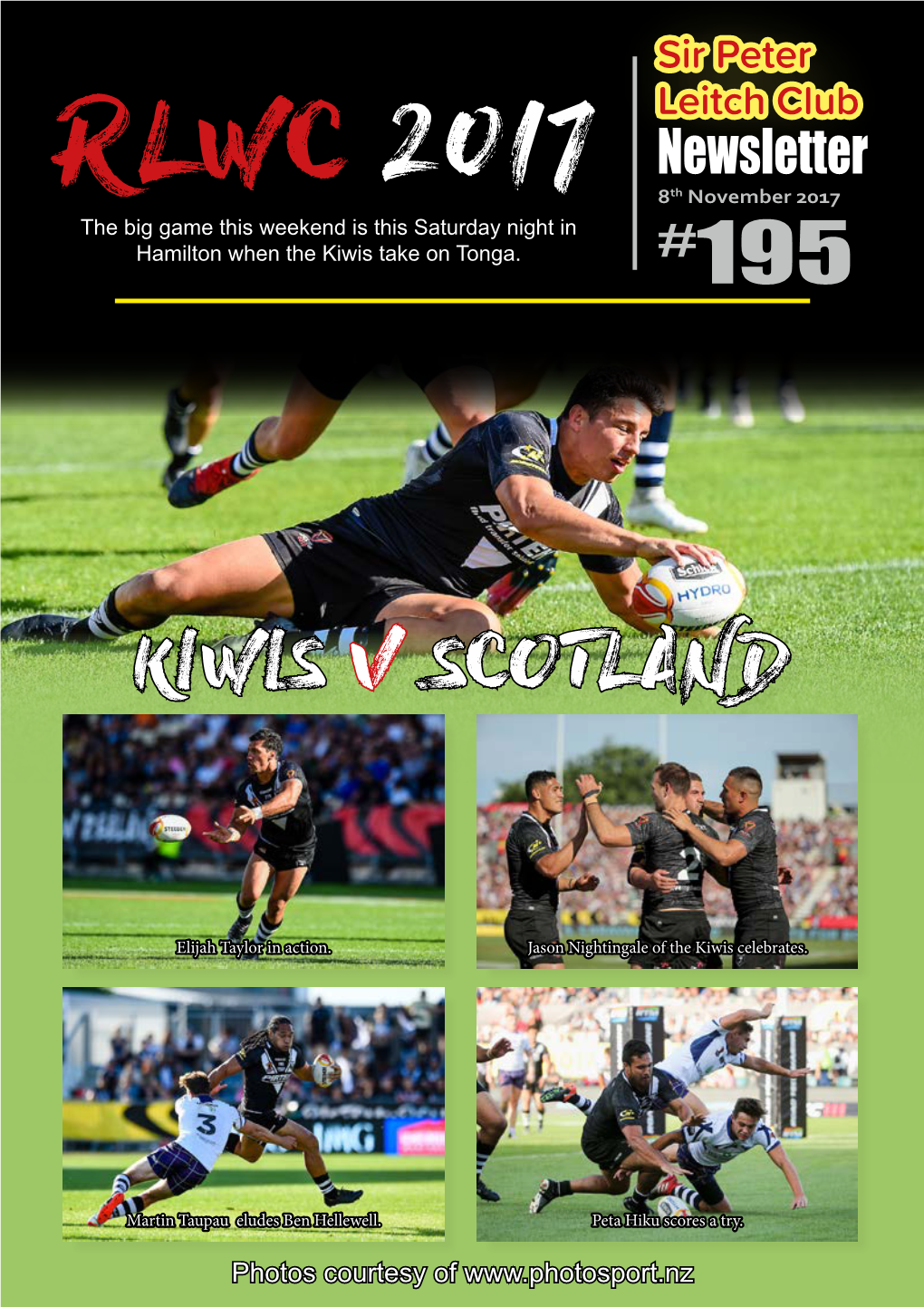 Kiwis V Scotland