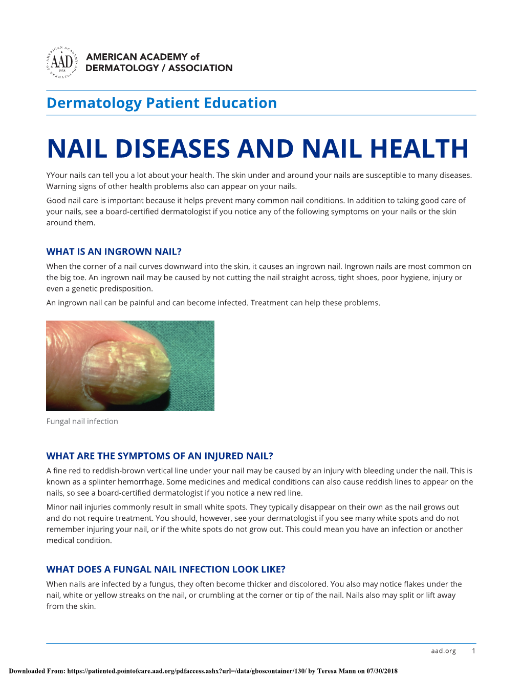 NAIL DISEASES and NAIL HEALTH Yyour Nails Can Tell You a Lot About Your Health