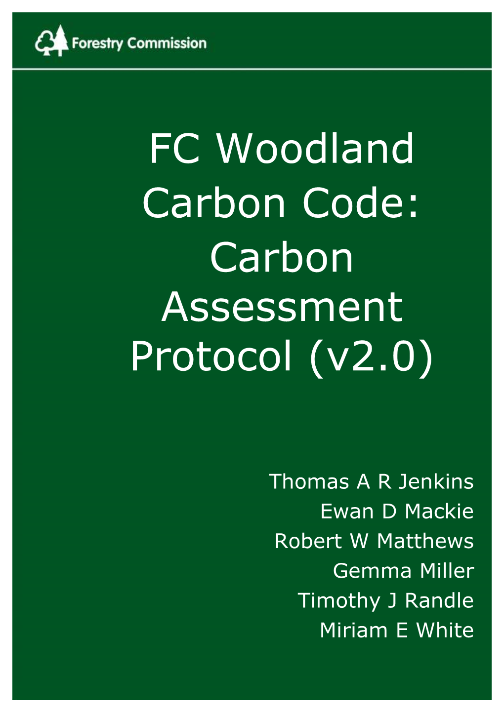 Carbon Assessment Protocol