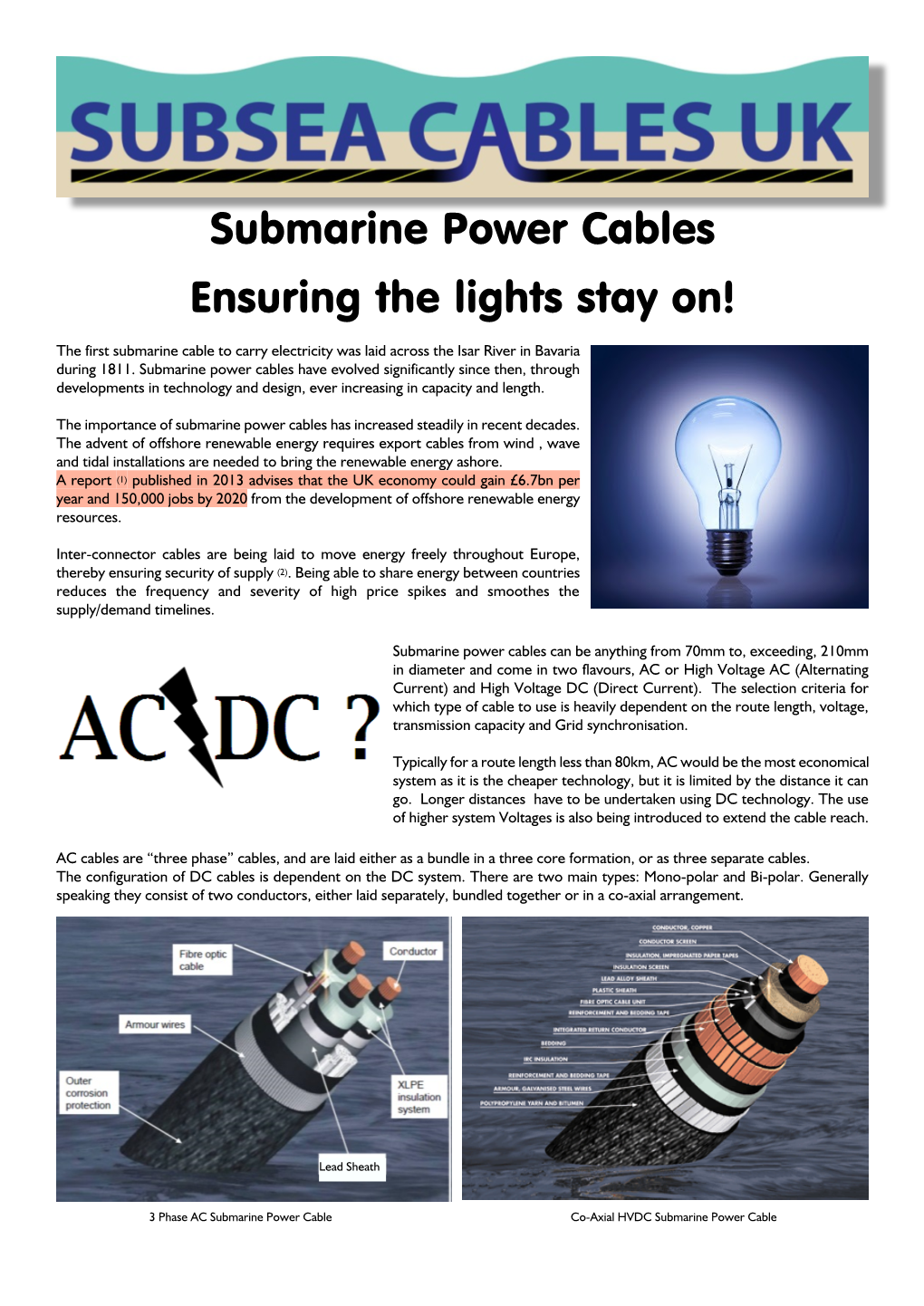 Power Cable Article