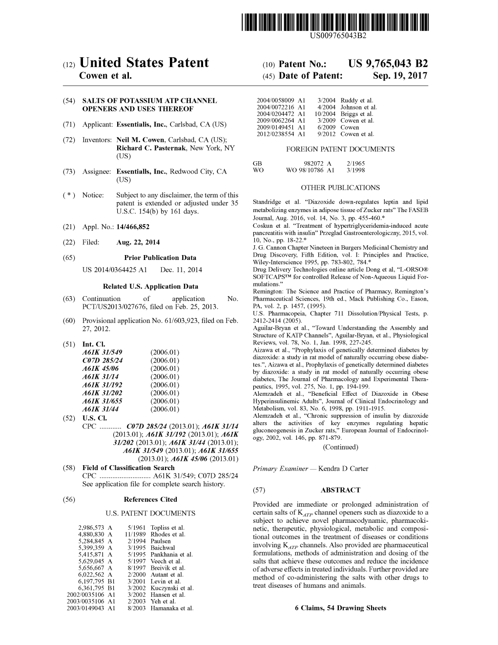 ( 12 ) United States Patent