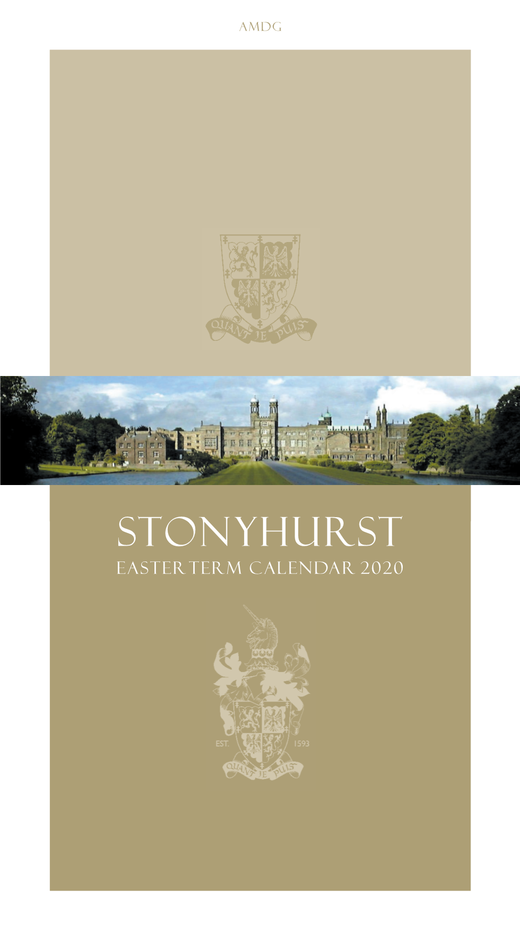 Stonyhurst Easter Term Calendar 2020 Term Dates 2020