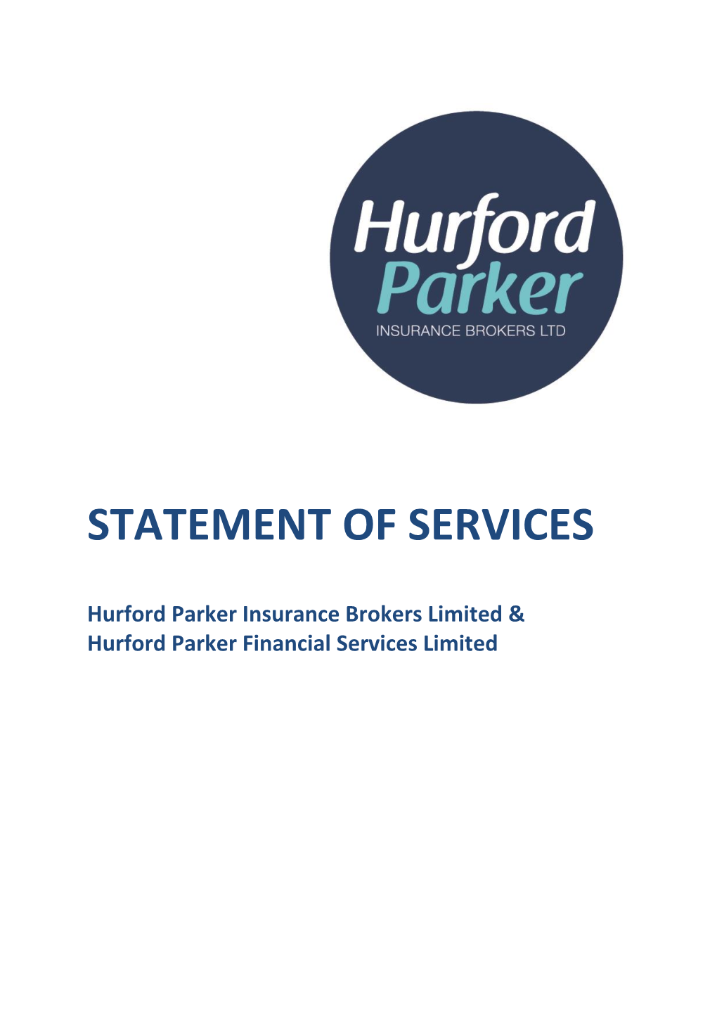 Statement of Services
