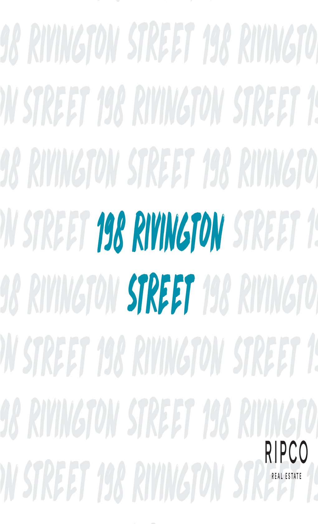 198 Rivington Street Marketing Package 021519.Indd