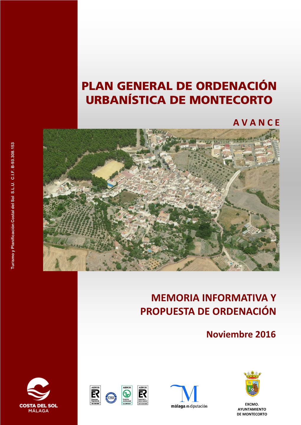 Plan General De Ordenación Urbanística De Montecorto