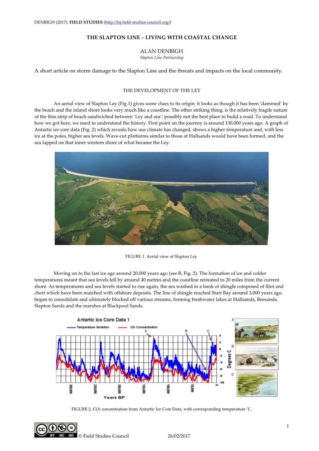 The Slapton Line А– Living with Coastal Change