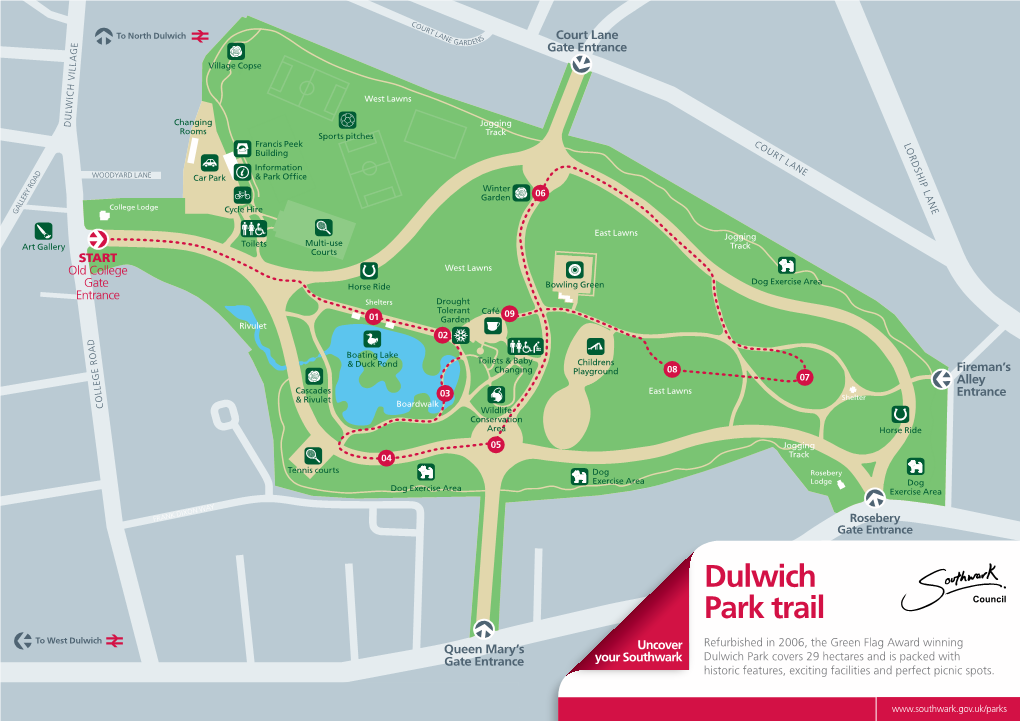 Dulwich Park Trail