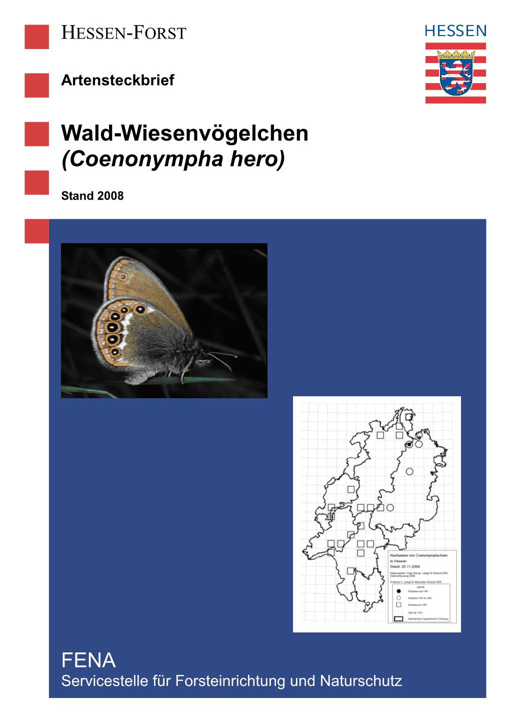 Wald-Wiesenvögelchen (Coenonympha Hero)