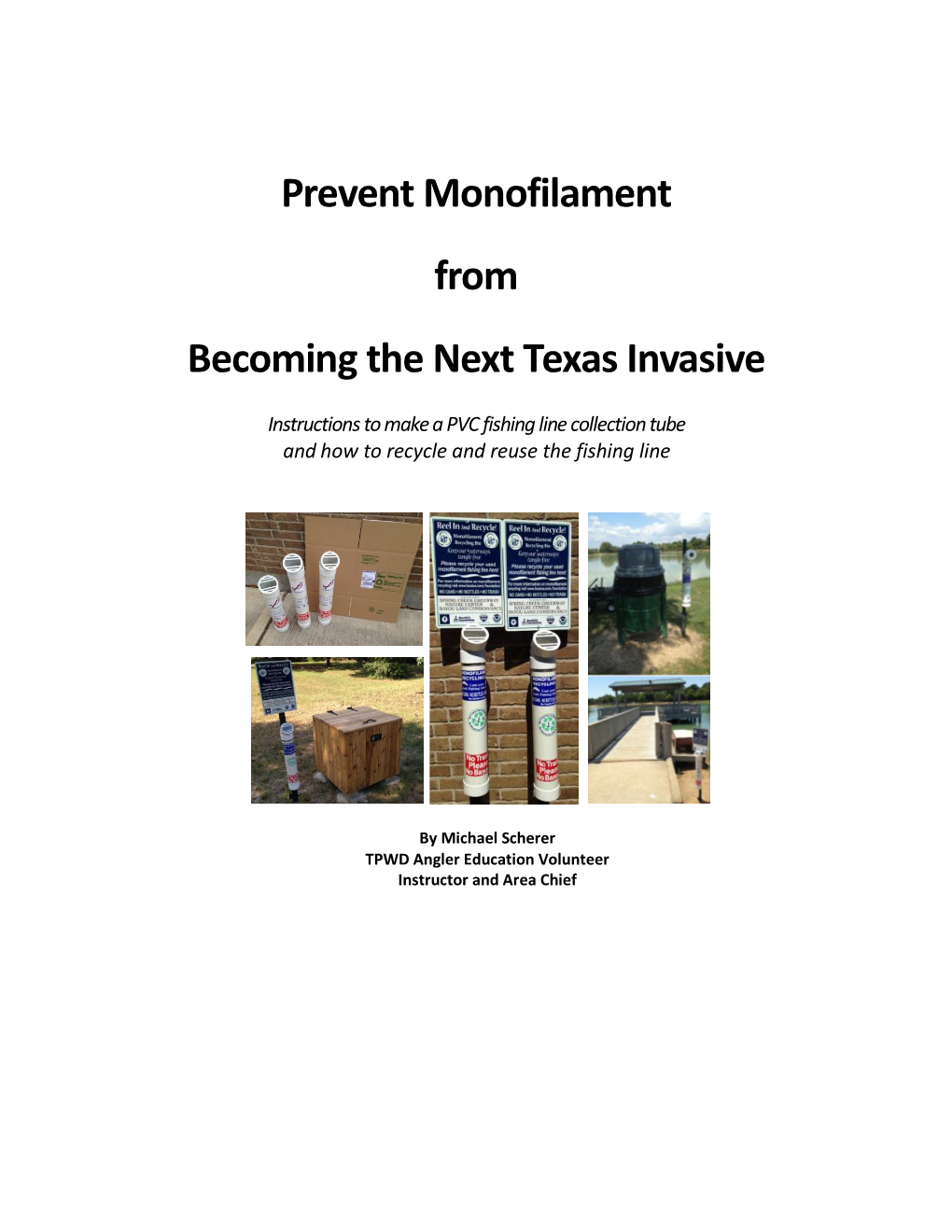 Prevent Monofilament from Becoming the Next Texas Invasive