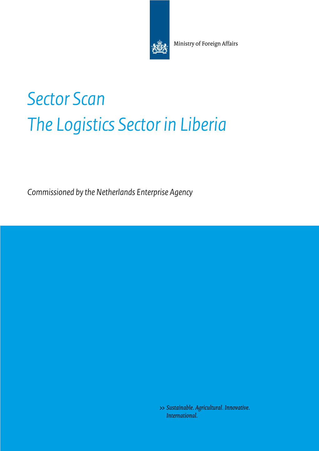 Sector Scan the Logistics Sector in Liberia