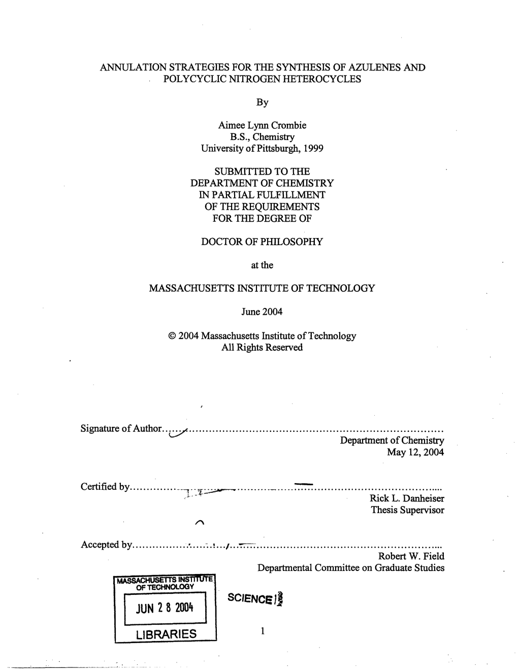 Synthesis of Azulenes Via the -Halo Diazo Ketone Strategy