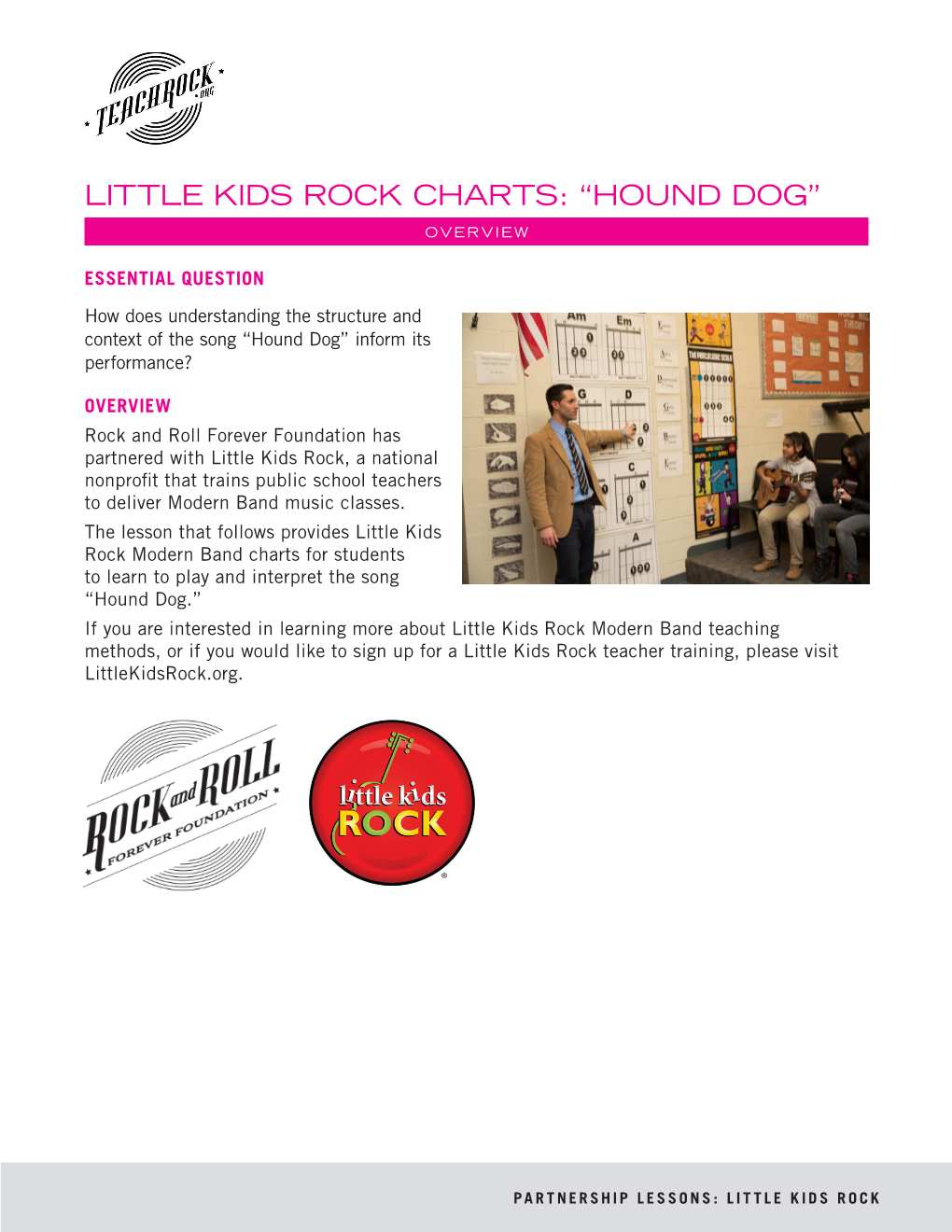 Little Kids Rock Charts: “Hound Dog”