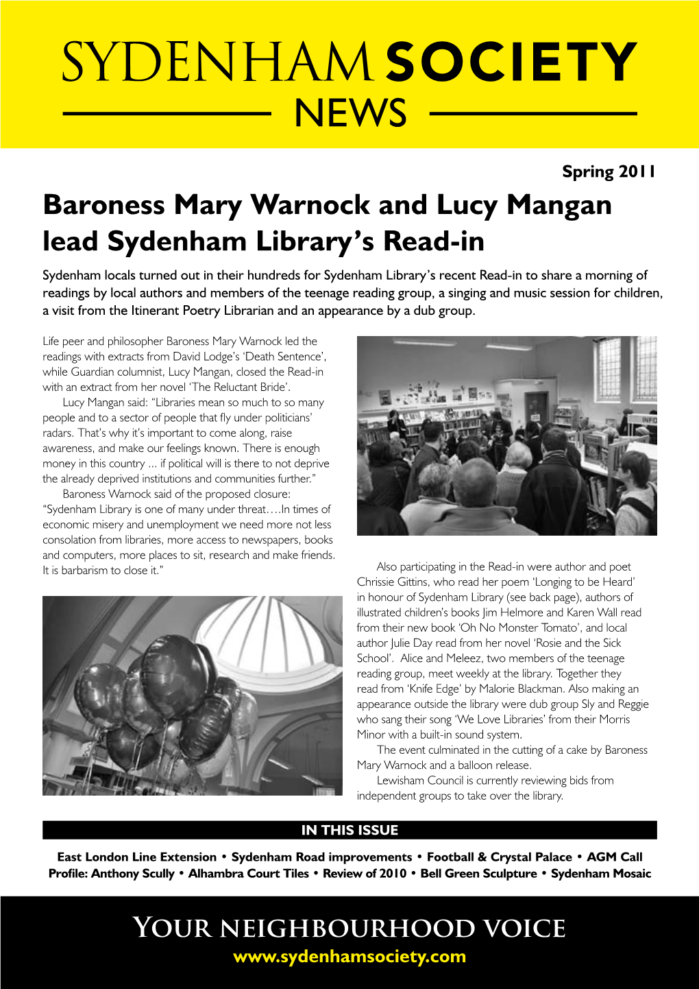 SYD SOC NEWS 2011 Spring