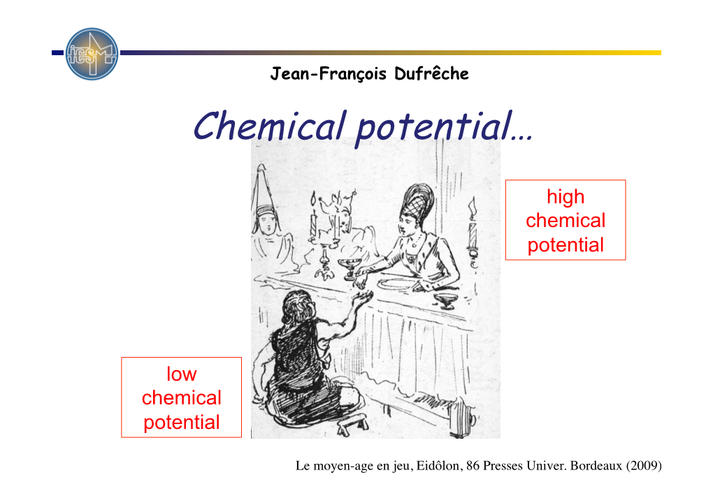 Chemical Potential…