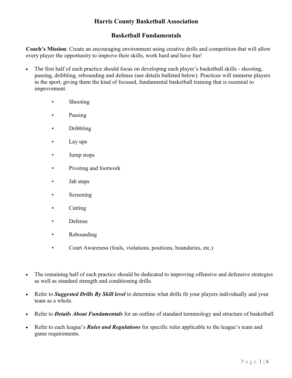 HCBA Fundamentals Guide