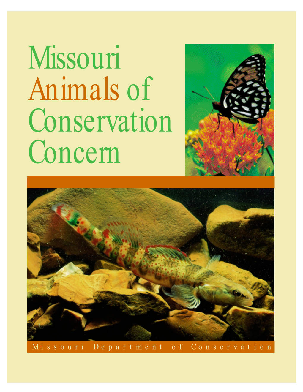 Missouri Animals of Conservation Concern