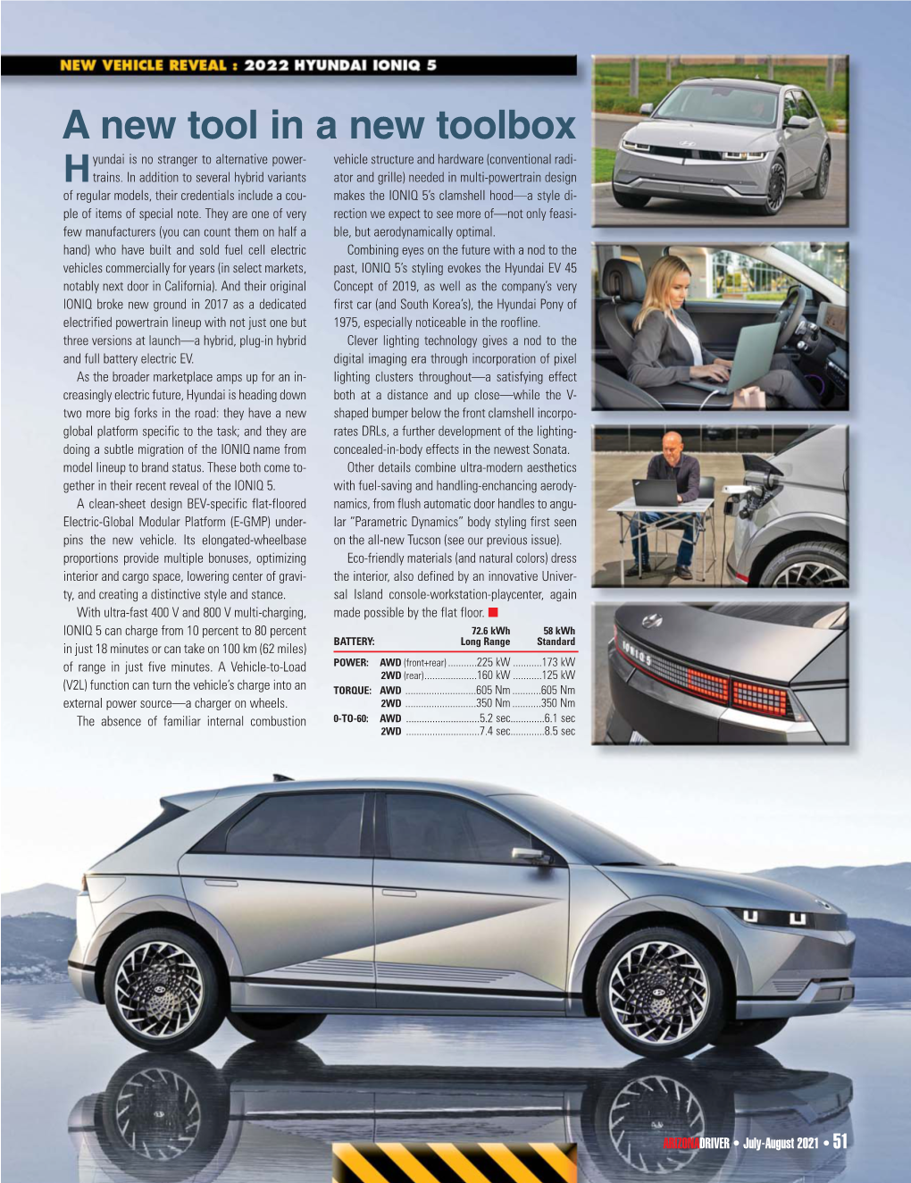 A New Tool in a New Toolbox Yundai Is No Stranger to Alternative Power- Vehicle Structure and Hardware (Conventional Radi- H Trains