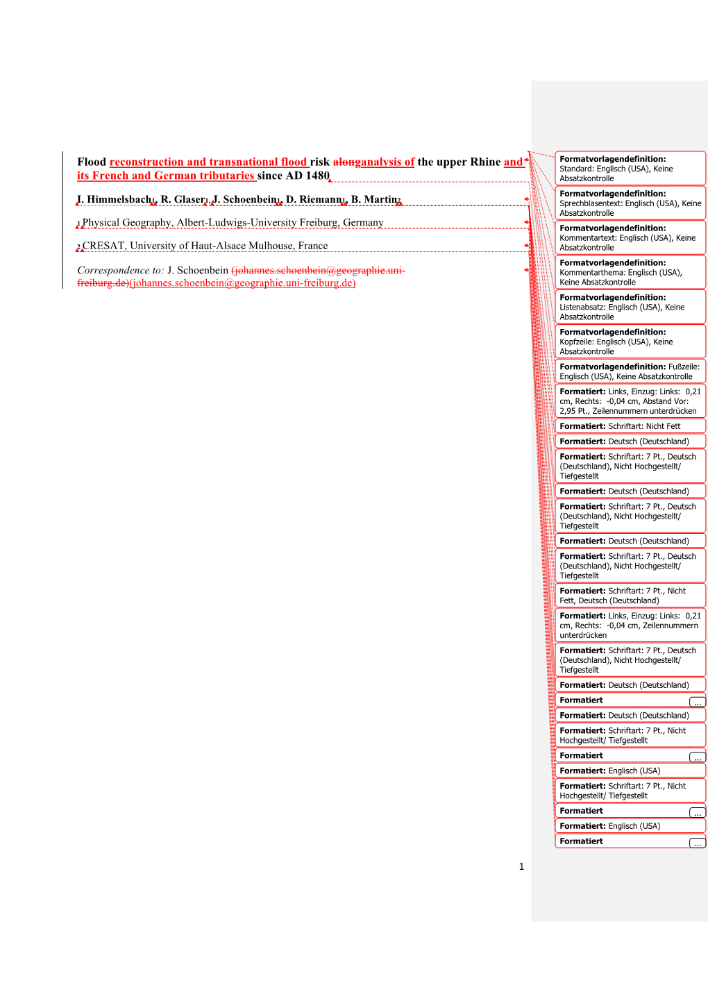 Flood Reconstruction and Transnational Flood Risk