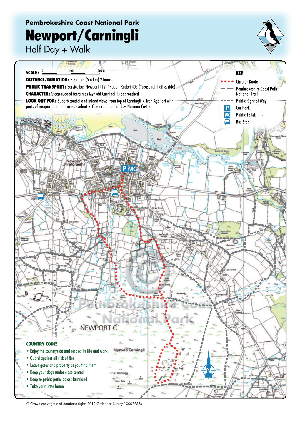 Newport/Carningli Half Day + Walk