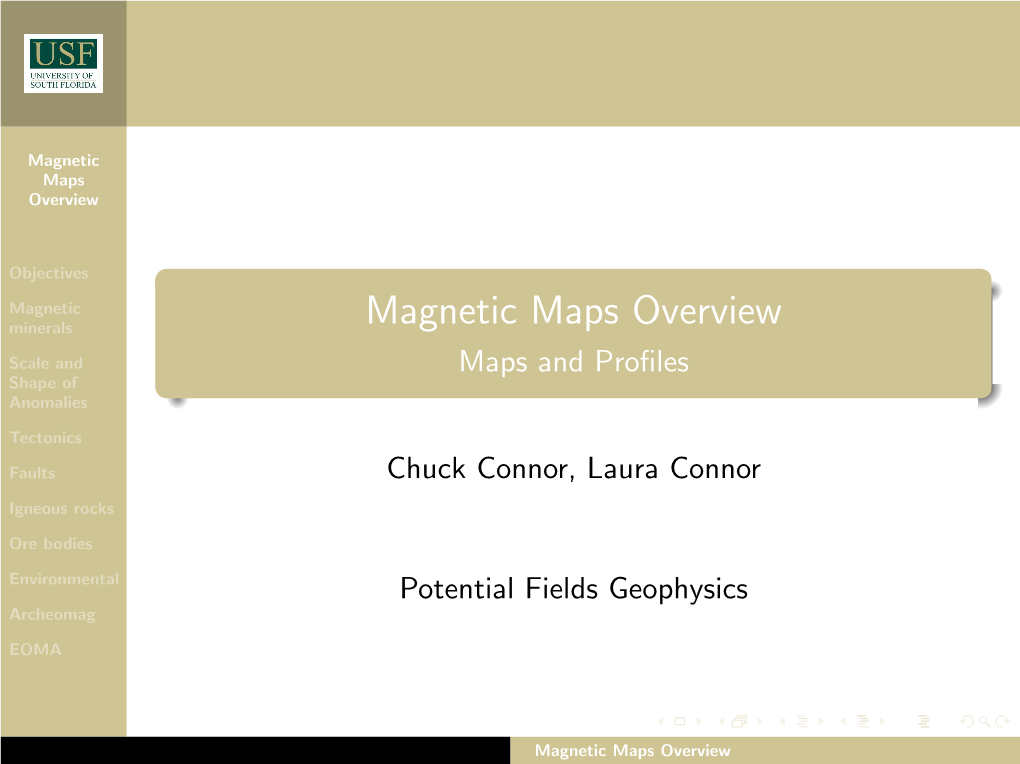 Magnetic Maps Overview