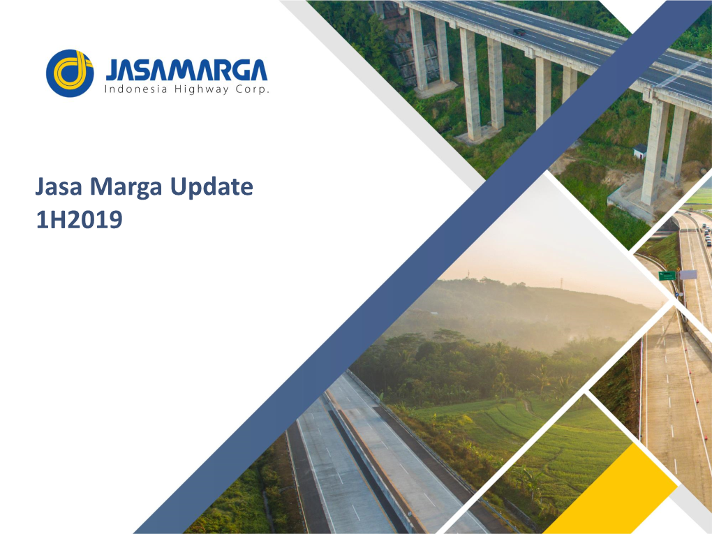 Jasa Marga Update 1H2019