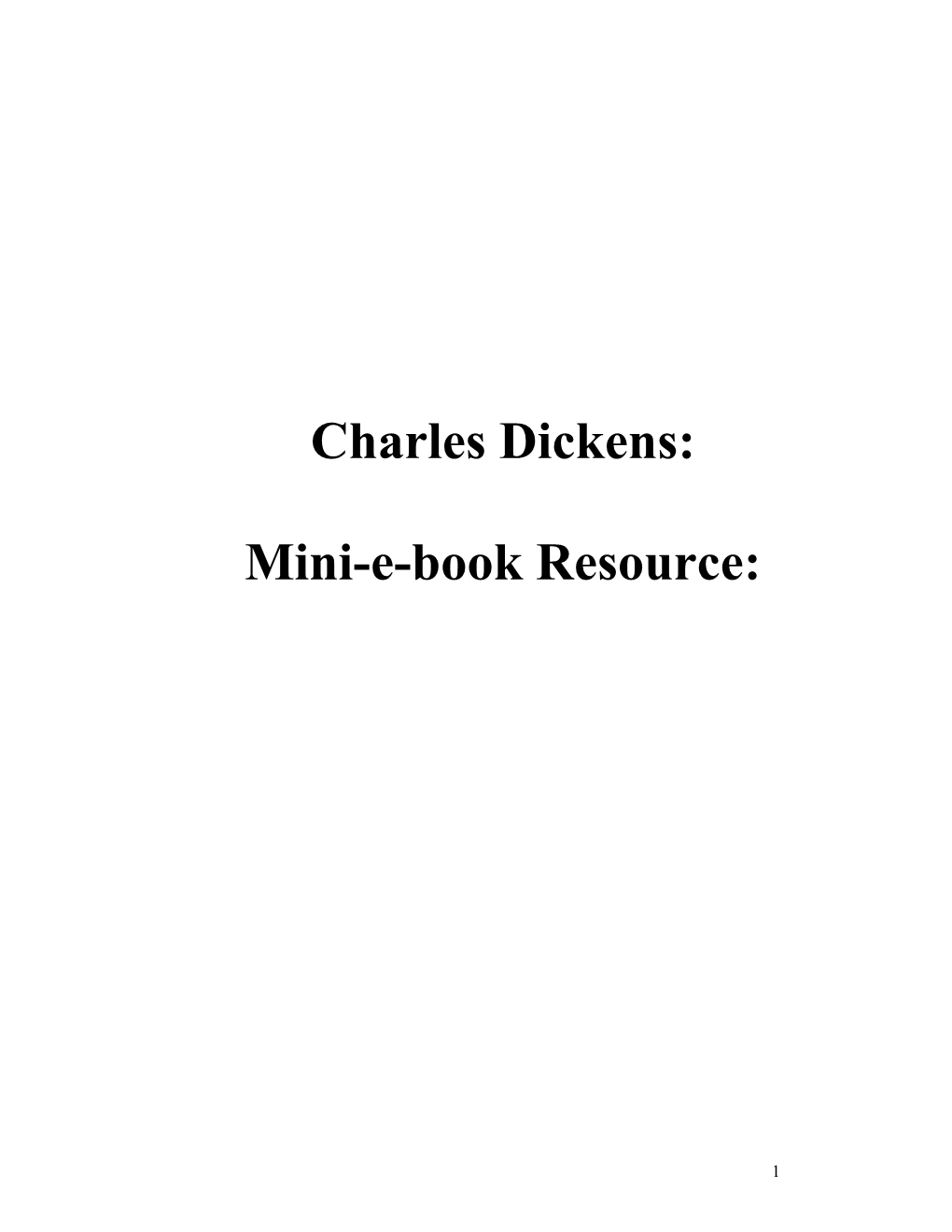 Charles Dickens