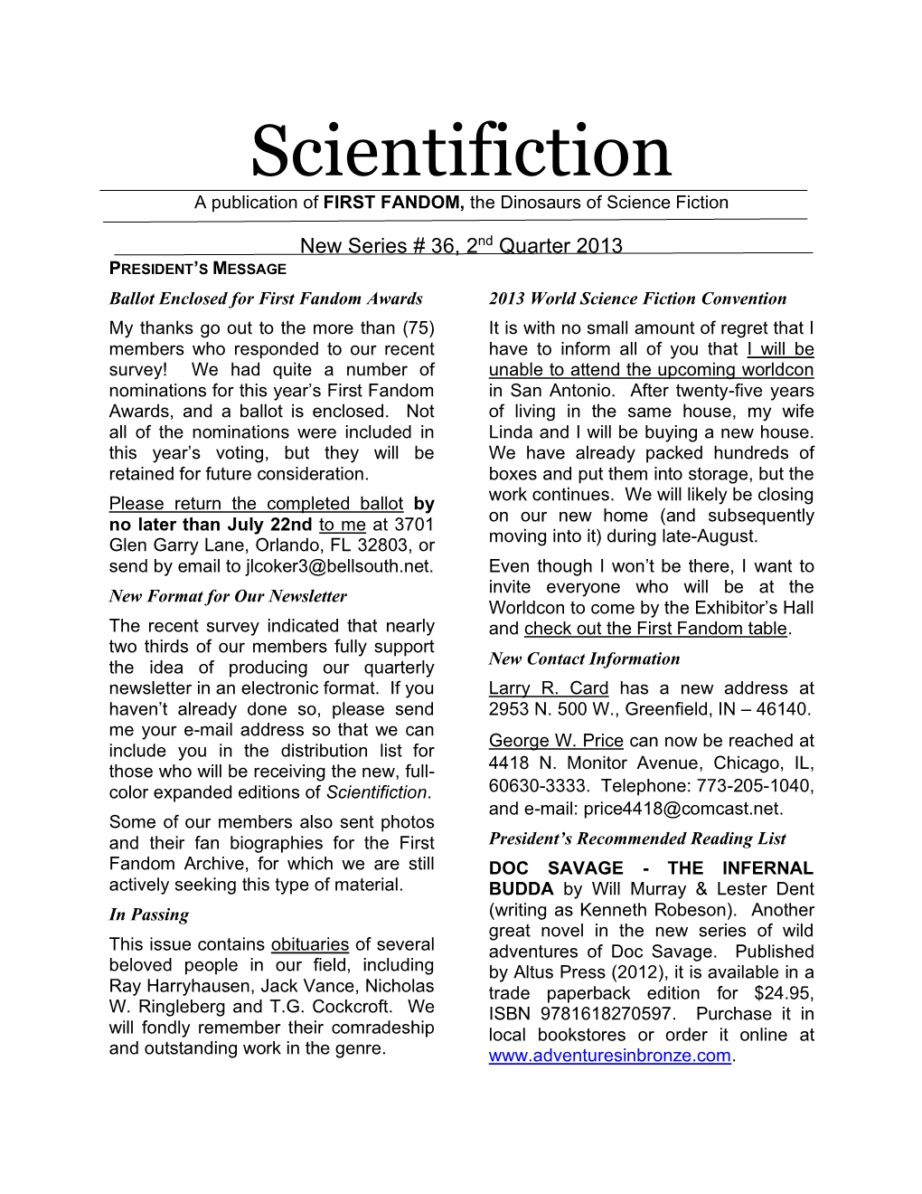 Scientifiction 36