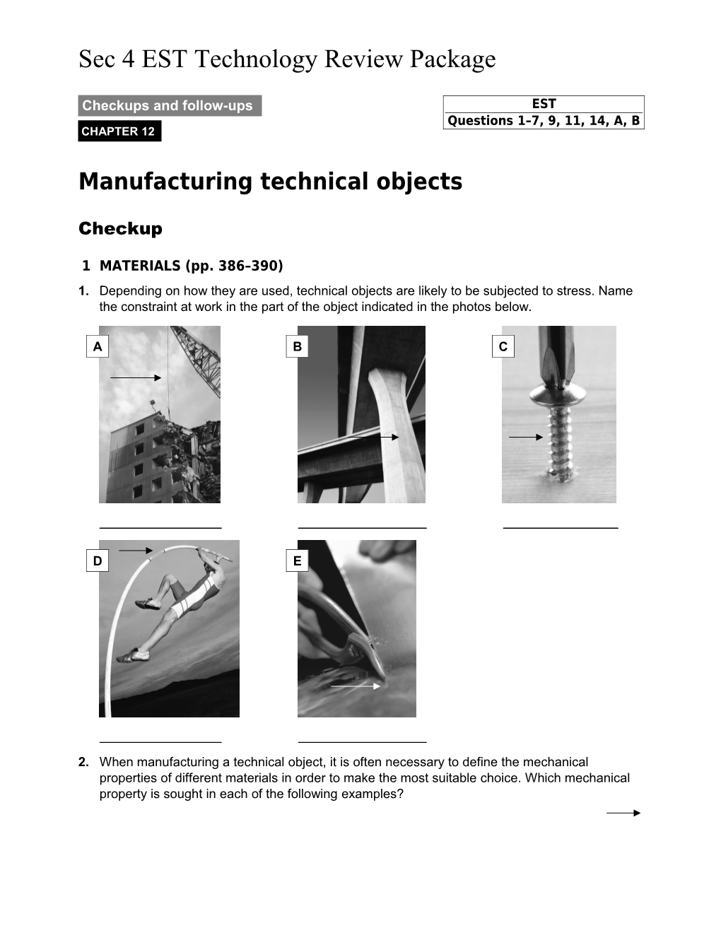 La Fabrication Des Objets Techniques