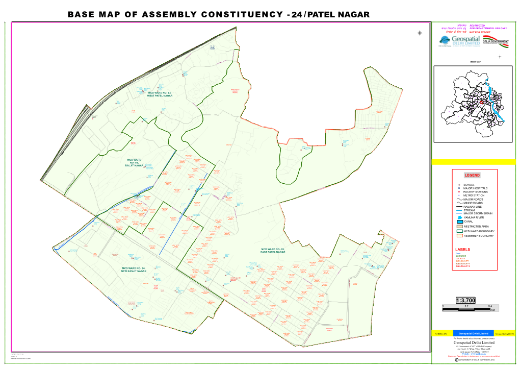 Base Map of Assembly Constituency