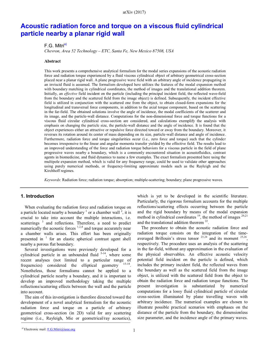 Acoustic Radiation Force and Torque on a Viscous Fluid Cylindrical Particle Nearby a Planar Rigid Wall