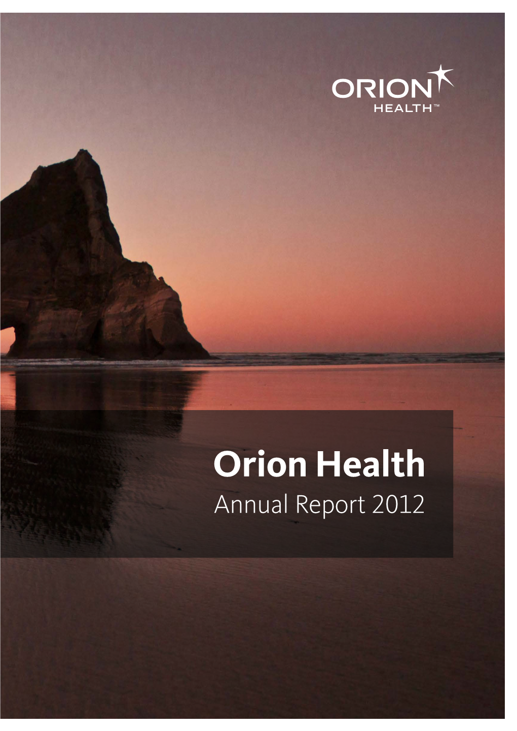 Orion Health Timeline