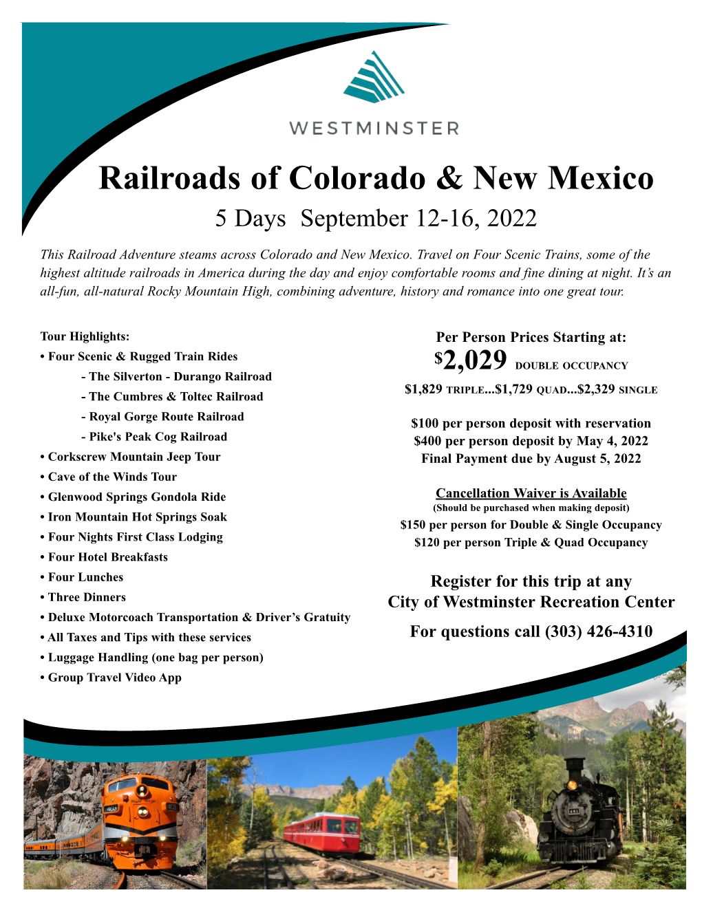 Railroads of Colorado & New Mexico