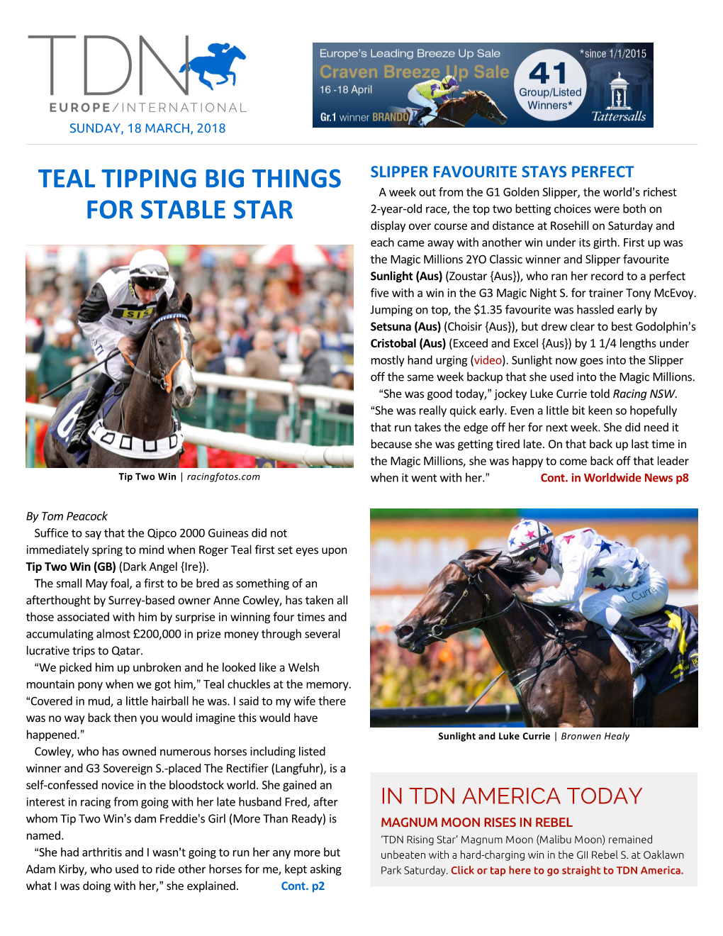 Teal Tipping Big Things for Stable Star Cont