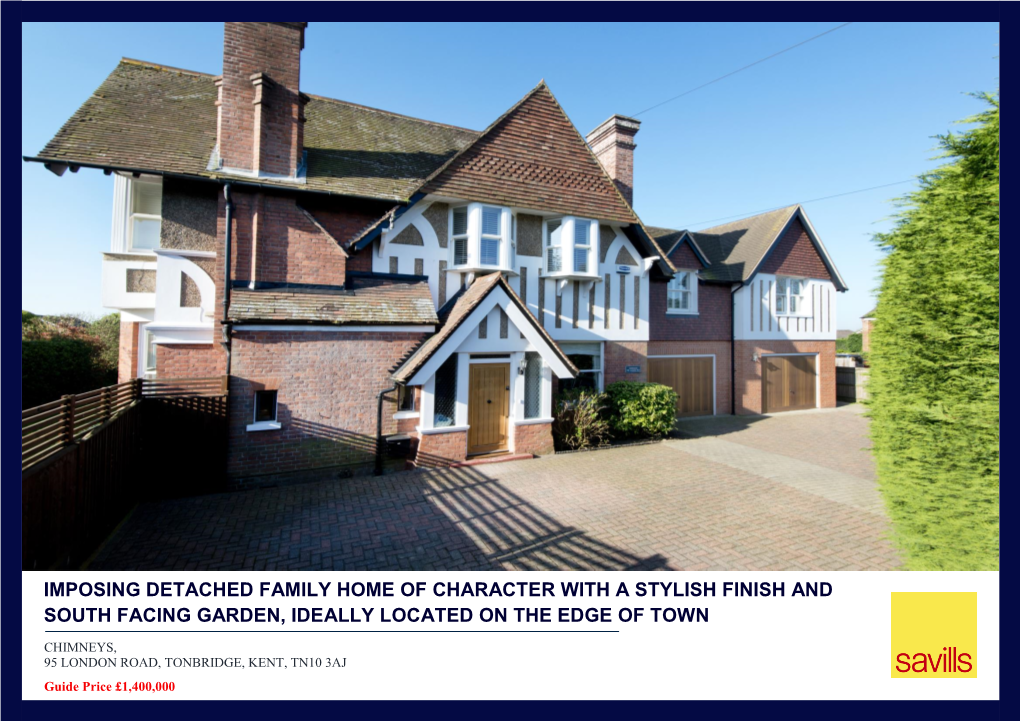 Imposing Detached Family Home of Character with A