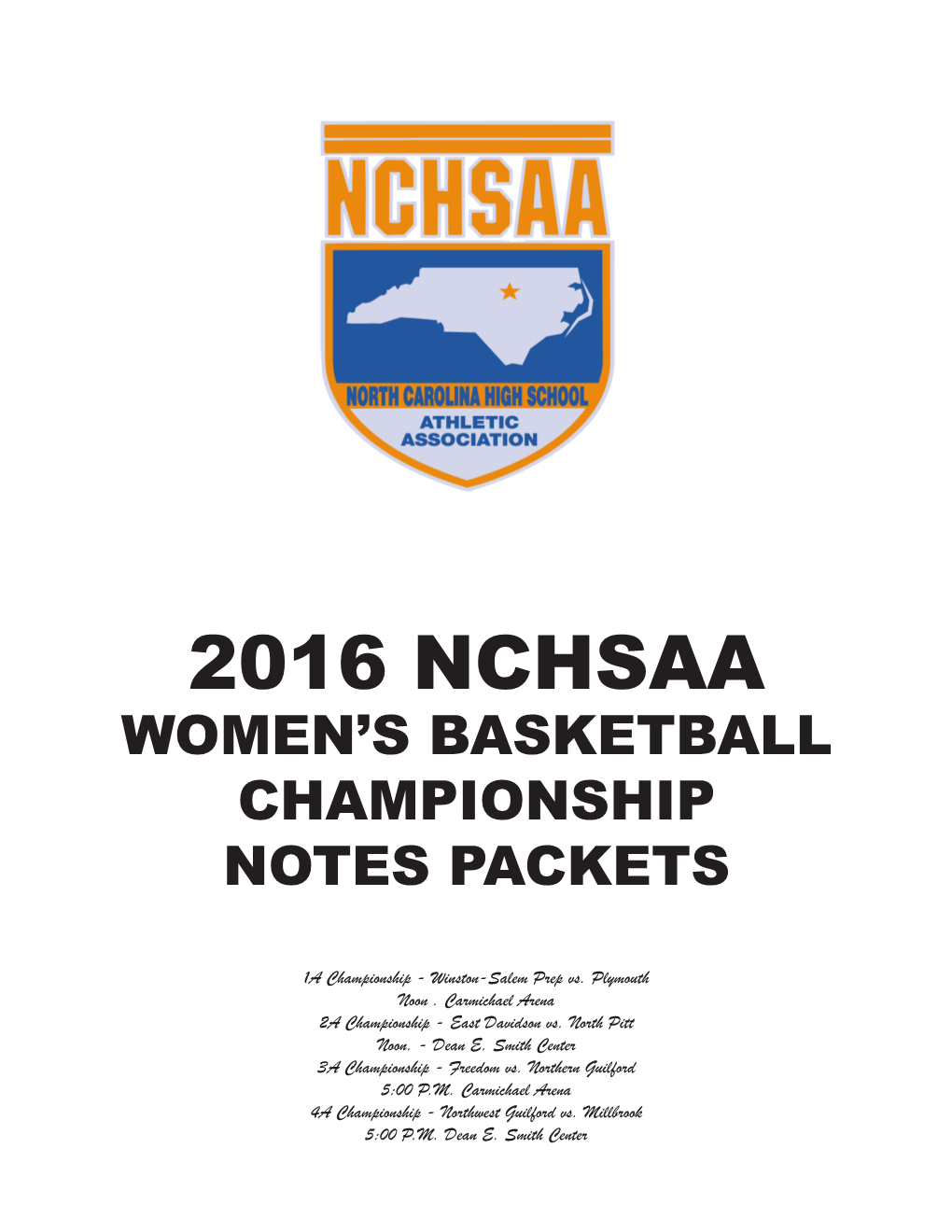 State Championship Basketball Notes 2016.Pdf