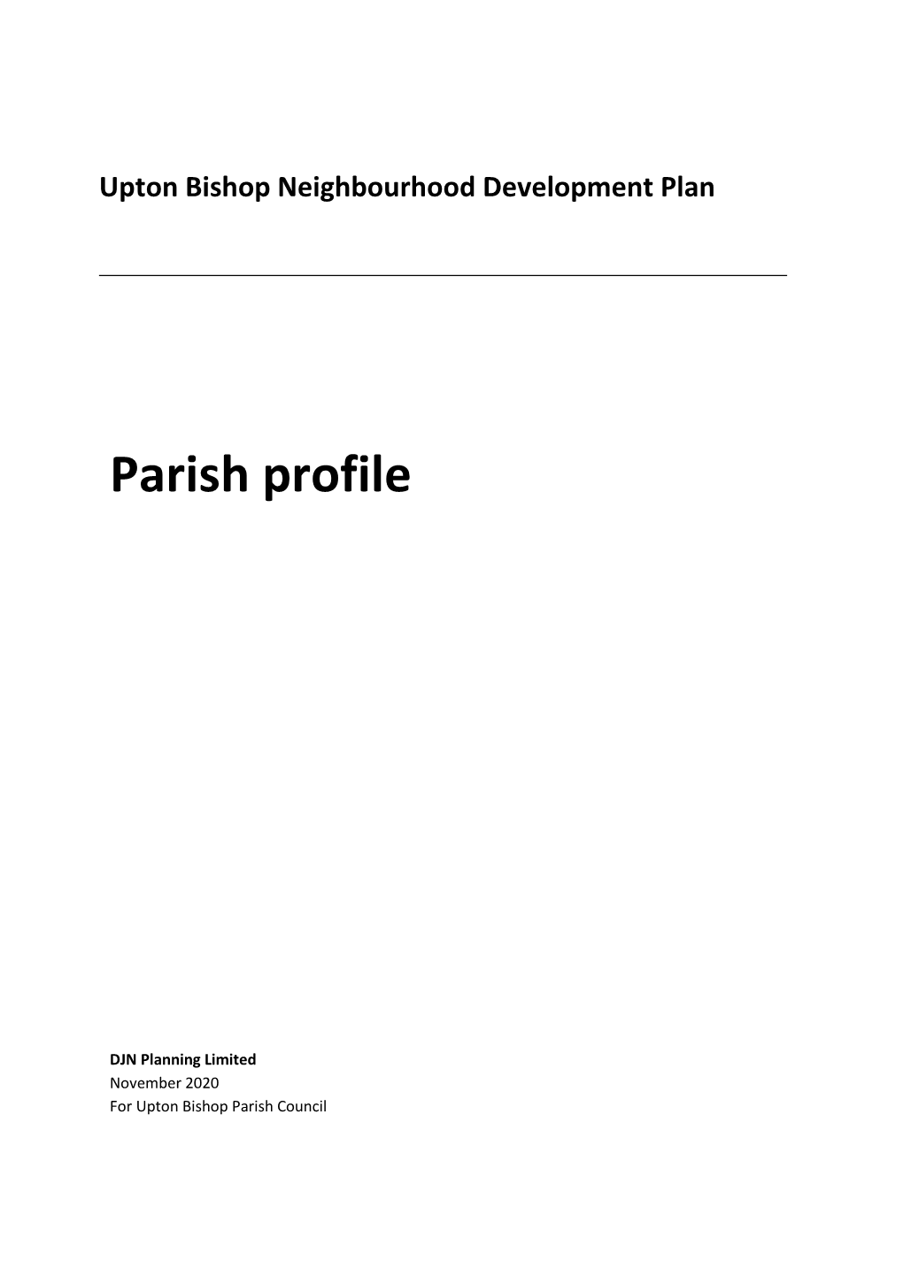 Parish Profile