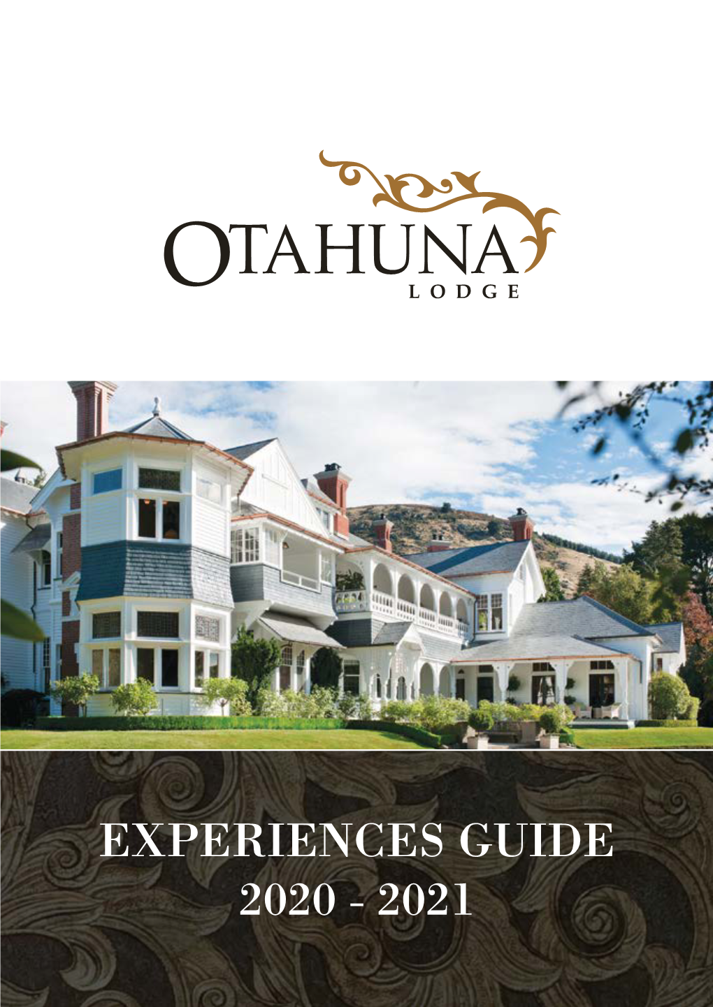 2020-2021 Otahuna Lodge Experiences Guide
