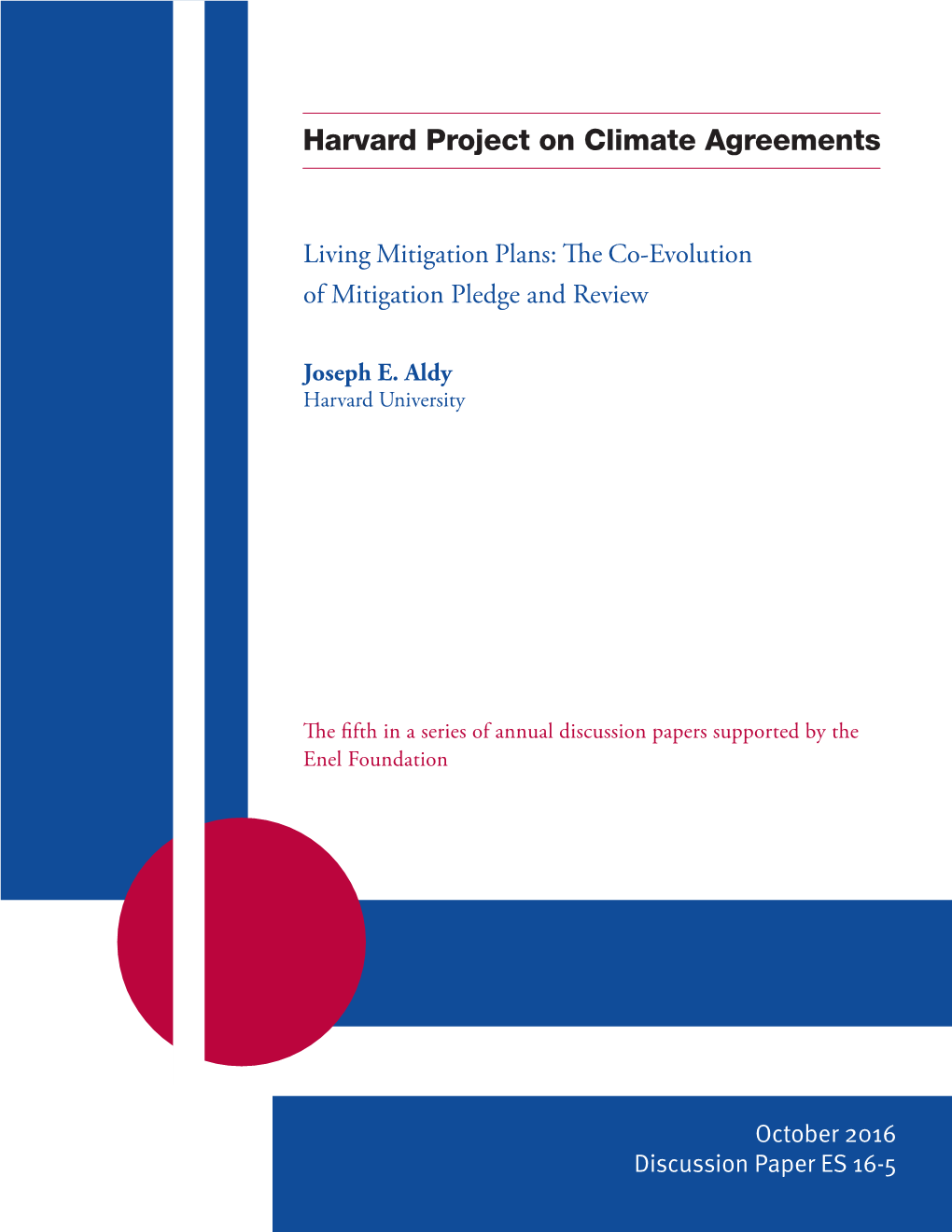 Harvard Project on Climate Agreements