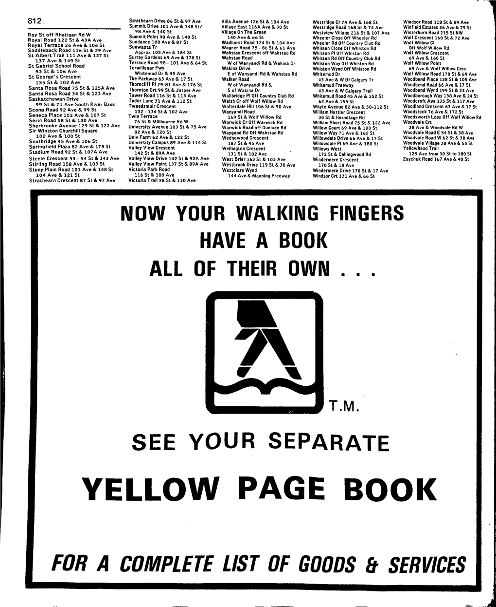 Yellow Page Book