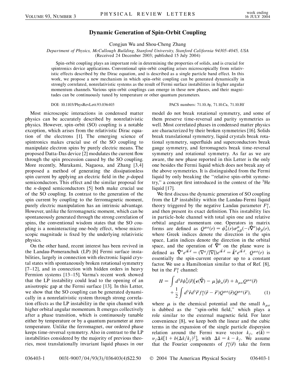 Dynamic Generation of Spin-Orbit Coupling