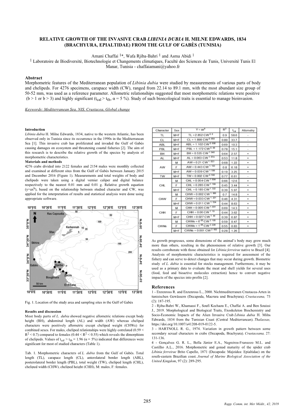 CIESM Congress 2019, Cascais, Article 0285