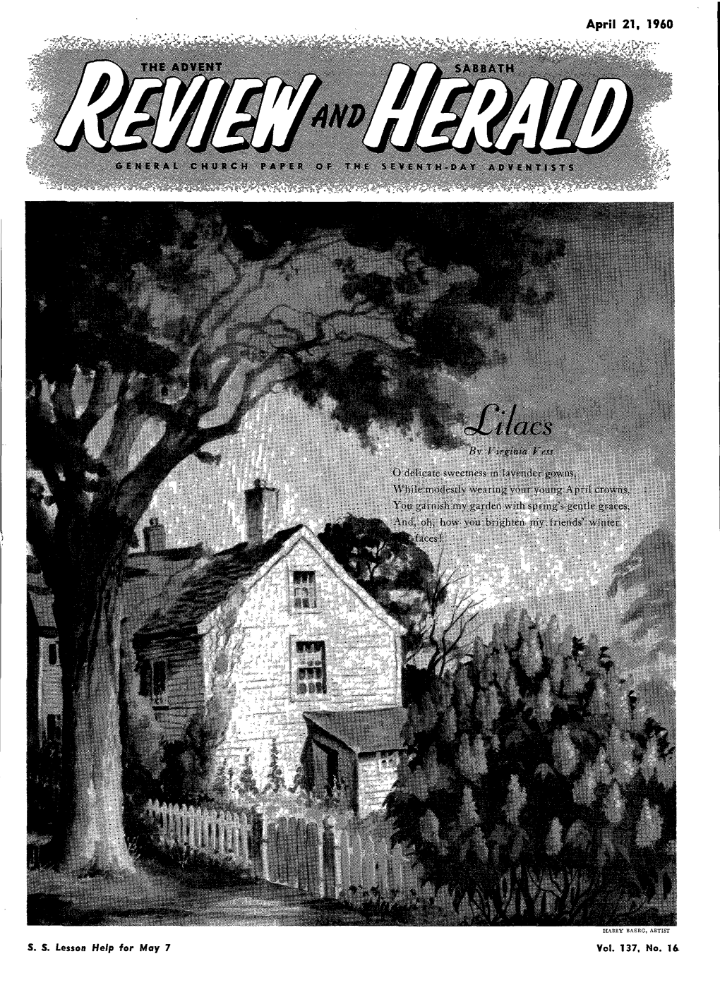 Review and Herald for 1960